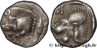 Archaïc 2 (550 BC to 480 BC) Obole MYSIA – KYZIKOS / CYZICUS Cyzique, Mysie c. 450-420 AC. (9mm, 0,79g, 8h) -