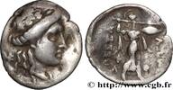 Hellenistic 2 (188 BC to 30 BC) Drachme THESSALY - THESSALIAN LEAGUE Larissa, Thessalie c. 150-100 AC. (21,5mm, 3,97g, 7h) -