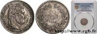 FRANCE 50 centimes Louis-Philippe LOUIS-PHILIPPE I Bordeaux 1847 (18mm, 2,51g, 6h) -
