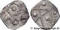 FRANCE Denier MEROVINGIAN COINS - TOURAINE - Unspecified MINT Atelier indéterminé s.m. (10,5mm, 0,65g, h) -