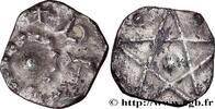 FRANCE Denier MEROVINGIAN COINS - TOURAINE - Unspecified MINT Atelier indéterminé s.m. (10,5mm, 1,04g, h) -