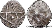 FRANCE Obole bractéate au pentalpha MEROVINGIAN COINS - TOURAINE - Unspecified MINT Touraine (?) s.m. (11mm, 0,59g, h) -