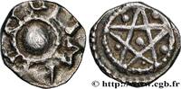 FRANCE Denier au pentalpha TOURS (TURONUS CIVITAS) Saint-Martin de Tours (37) s.m. (11mm, 1,17g, h) -