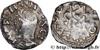 FRANCE Denier TOURS (TURONUS CIVITAS) Marmoutier à Tours (37) s.m. (16mm, 1,26g, 12h) -