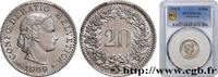 SWITZERLAND 20 Centimes (Rappen) Helvetia SWITZERLAND Berne 1909 (21,05mm, 4,03g, 12h) -