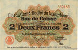 LUXEMBOURG 2 Francs LUXEMBOURG 2 Francs 1919 AU -