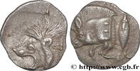 Archaïc 2 (550 BC to 480 BC) Obole MYSIA – KYZIKOS / CYZICUS Cyzique, Mysie c. 450-420 AC. (12mm, 0,79g, 9h) -