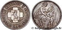 SWITZERLAND 5 Francs Tir de Schaffhouse (Schaffhaussen) SWITZERLAND 1865 (37mm, 24,97g, 12h) -