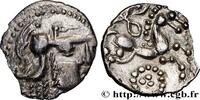 FRANCE Denier à la tête casquée à droite GALLIA - AULERCI CENOMANI (Area of Le Mans) Le Mans (72) c. 80-50 AC. (12,5mm, 0,87g, 1h) -