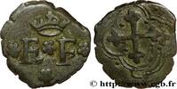 SAVOY - DUCHY OF SAVOY - EMMANUEL-PHILIBERT Quart de sol, 1er type (quarto di soldo, I tipo) SAVOY - DUCHY OF SAVOY - EMMANUEL-PHILIBERT Chambéry s.d. (14mm, 0,89g, 7h) -