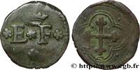SAVOY - DUCHY OF SAVOY - EMMANUEL-PHILIBERT Quart de sol, 1er type (quarto di soldo, I tipo) SAVOY - DUCHY OF SAVOY - EMMANUEL-PHILIBERT Chambéry s.d. (15mm, 1,09g, 10h) -