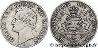 GERMANY - KINGDOM OF SAXONY - JOHN 1 Thaler GERMANY - KINGDOM OF SAXONY - JOHN Dresde 1860 (23mm, 18,33g, 12h) -