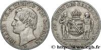 GERMANY - KINGDOM OF SAXONY - JOHN Thaler des mines, 1er type GERMANY - KINGDOM OF SAXONY - JOHN Dresde 1860 (33mm, 18,36g, 12h) -