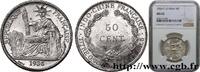 FRENCH INDOCHINA 50 Centièmes FRENCH INDOCHINA Paris 1936 (29mm, 13,51g, 6h) -