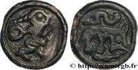 FRANCE Potin au guerrier courant GALLIA BELGICA - REMI (Area of Reims) Reims (51) c. 90-50 AC. (19,5mm, 3,56g, 12h) -