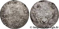 SAVOY - DUCHY OF SAVOY - EMMANUEL-PHILIBERT Blanc de 4 sols, 1er type (bianco, o da 4 soldi di SAVOY - DUCHY OF SAVOY - EMMANUEL-PHILIBERT Aoste 1575 (26,5mm, 4,00g, 11h) -