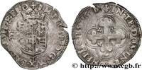 SAVOY - DUCHY OF SAVOY - EMMANUEL-PHILIBERT Blanc de 4 sols, 1er type (bianco, o da 4 soldi di SAVOY - DUCHY OF SAVOY - EMMANUEL-PHILIBERT Turin 1576 (27mm, 4,64g, 10h) -
