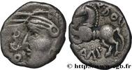 FRANCE Denier Q. DOCI/SAM F GALLIA BELGICA - SEQUANI (Area of Besançon) c. 57-50 AC. (13,5mm, 1,89g, 11h) -