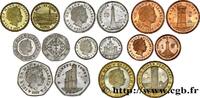 ISLE OF MAN Lot de 8 monnaies 1, 2, 5, 10, 20 & 50 Pence, 1 & ISLE OF MAN 2009 (38,60mm, 28,47g, 12h) -