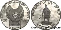 CONGO, DEMOCRATIC REPUBLIC 10 Francs Proof Guerriers du Monde : centurion CONGO, DEMOCRATIC REPUBLIC 2010 (38mm, g, 12h) -