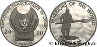 CONGO, DEMOCRATIC REPUBLIC 10 Francs Proof Guerriers du Monde : soldat chinoi CONGO, DEMOCRATIC REPUBLIC 2010 (38mm, g, 12h) -