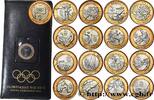 BRAZIL Ensemble de 17 pièces de 1 Real Jeux Rio 2016 BRAZIL 2016 (27,1mm, 7g, 6h) -