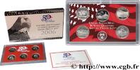 UNITED STATES OF AMERICA 50 STATE QUARTERS - SILVER PROOF SET - 5 monnaies UNITED STATES OF AMERICA S- San Francisco 2006 (mm, g, h) -