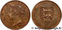 JERSEY 1/24 Shilling Victoria JERSEY Heaton 1877 (25mm, 5,51g, 12h) -