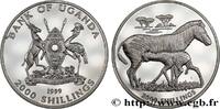 UGANDA 2000 Shillings Proof zèbre UGANDA 1999 (39mm, 31,10g, 12h) -