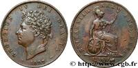 GREAT BRITAIN - GEORGE IV 1/2 Penny Georges IV GREAT BRITAIN - GEORGE IV 1827 (28mm, 9,16g, 12h) -
