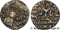 FRANCE Triens à la croisette et au chrisme MEROVINGIAN COINAGE - BANASSAC (BANNACIACO) - Lozere Banassac (48) s.m. (11,5mm, 0,53g, 11h) -
