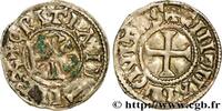 FRANCE Denier CHARLES THE BALD AND COINAGE IN HIS NAME Le Mans s.m. (21,5mm, 1,38g, 6h) -