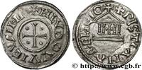 FRANCE Denier à la légende chrétienne LOUIS THE PIOUS Atelier indéterminé s.m. (20,5mm, 1,16g, 3h) -