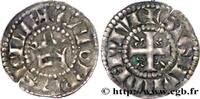 FRANCE Denier (coronat) ou mansois affaibli MAINE - COUNTY OF MAINE - CHARLES I OF ANJOU Le Mans n.d. (20mm, 1,01g, 3h) -