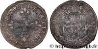 FRANCE Quart d'écu NAVARRE-BEARN - HENRY III Pau 1585 (29mm, 9,18g, 6h) -