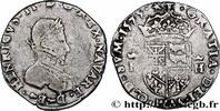 FRANCE Demi-teston NAVARRE-BEARN - HENRY III Morlaàs 1575 (23mm, 4,04g, 9h) -