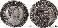 FRANCE Teston NAVARRE-BEARN - HENRY III Morlaàs 1574 (29mm, 9,38g, 1h) -