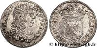 FRANCE Douzième d'écu PRINCIPALITY OF ORANGE - WILLIAM-HENRY OF NASSAU Orange 1661 (20,5mm, 2,18g, 6h) -