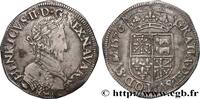 FRANCE Teston NAVARRE-BEARN - HENRY III Pau 1576 (29mm, 9,40g, 3h) -