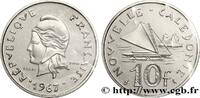 NEW CALEDONIA Essai de 10 Francs NEW CALEDONIA Paris 1967 (24mm, g, 6h) -