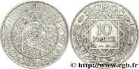MOROCCO - FRENCH PROTECTORATE 10 Francs an 1352 MOROCCO - FRENCH PROTECTORATE Paris 1933 (28mm, g, 6h) -