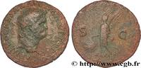 THE JULIO-CLAUDIANS (27 BC to 69 AD) As NERO Lyon 66 (28mm, 12,95g, 7h) -