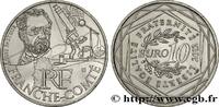 FRANCE 10 Euro des RÉGIONS - FRANCHE-COMTÉ (Louis Pasteur FRANCE Pessac 2012 (29mm, 10g, 12h) -