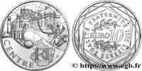 FRANCE 10 Euro des RÉGIONS - CENTRE FRANCE Pessac 2011 (29mm, 10g, 12h) -