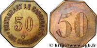 CAFES BRASSERIES AND RESTAURANTS 50 Centimes CAFES BRASSERIES AND RESTAURANTS Paris n.d. (28mm, 4,17g, 12h) -