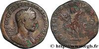 THE SEVERANS (193 AD to 235 AD) Sesterce MACRINUS Rome 217 (31,5mm, 21,67g, 12h) -