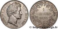 GERMANY - KINGDOM OF BAVARIA - LUDWIG I 1 Gulden GERMANY - KINGDOM OF BAVARIA - LUDWIG I Munich 1845 (30mm, 10,58g, 12h) -