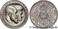 GERMANY - KINGDOM OF WÜRTTEMBERG - WILLIAM II 3 Mark, Willem II et Charlotte GERMANY - KINGDOM OF WÜRTTEMBERG - WILLIAM II 1911 (33mm, 16,68g, 6h) -