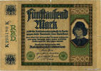 GERMANY 5000 Mark GERMANY 5000 Mark 1922 G -