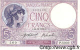 FRANCE 5 Francs FEMME CASQUÉE FRANCE 5 Francs FEMME CASQUÉE 1918 AU -